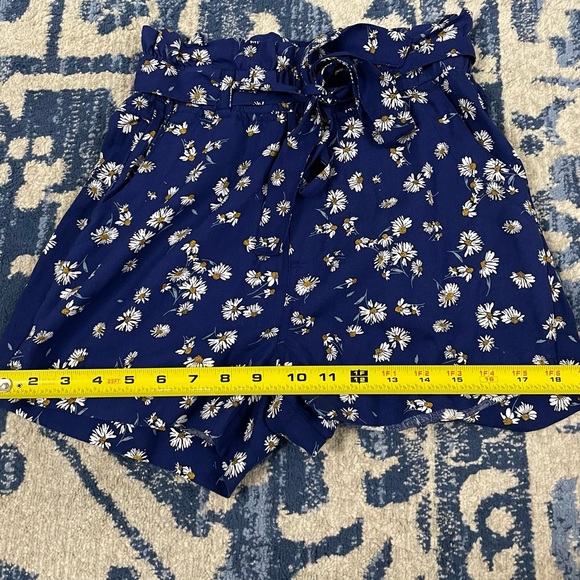 Blue Floral Shorts - Picture 14 of 15